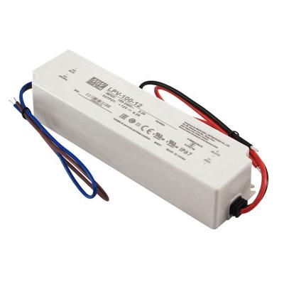 China Original MeanWell LPV-100 100W Power Supply Led PC Switching Power Supply Wholesale 190*52*37 mm (L*W*H) for sale