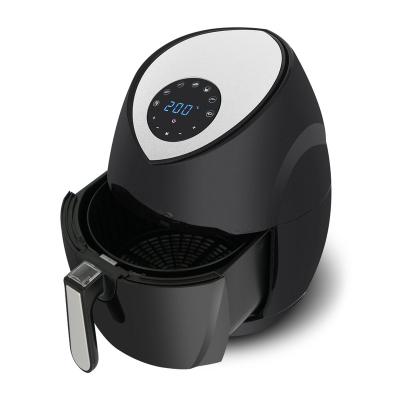 China Easy Operate Wholesale Popular Smart Smart Smokeless Electric Deep Kitchen Oil Free Hot Air Fryer Energy Saving 4L Toast Fryer for sale