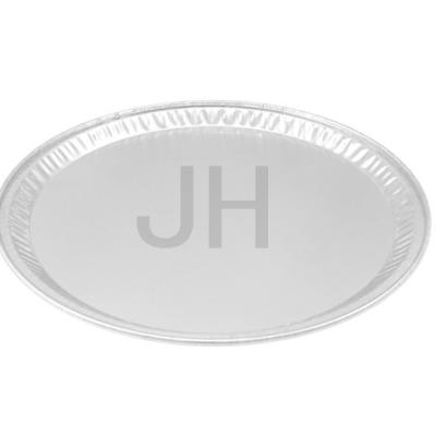 China Eco Friendly Disposable Pizza Tray Pie Pan Foil Dish Molds With Lids Aluminum Foil Around Healthy Disposable Custom Cupcake Cup for sale