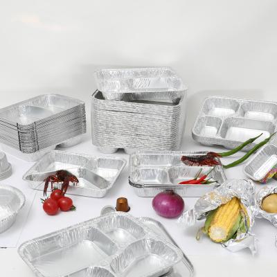 China Eco Friendly Disposable Pizza Tray Pie Pan Foil Dish Molds With Lids Aluminum Foil Around Healthy Disposable Custom Cupcake Cup for sale