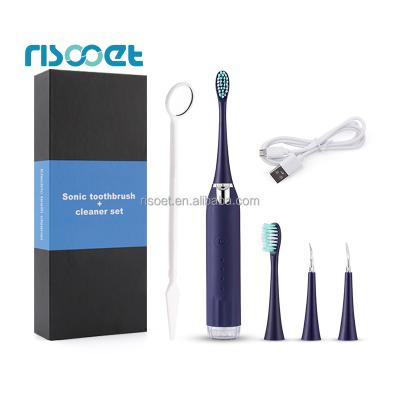 China Hot Sales Battery Operated Travel Sonic Ultrasonic Tooth Cleaner Children's Rechargeable Electric Toothbrush for sale