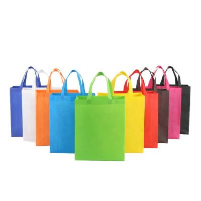 China Custom Non Reusable Folding Logo Print Supermarket ECO Shopping Tote Woven Bag for sale