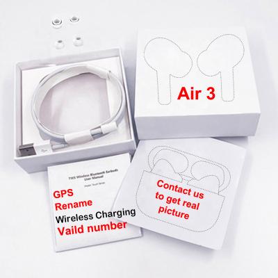 China US Warehouse 2021 Best Quality Airpro Wireless Earphone Earbuds In-Ear Logo Spatial Audio New Air 2 Original Gen 3 Pods for sale