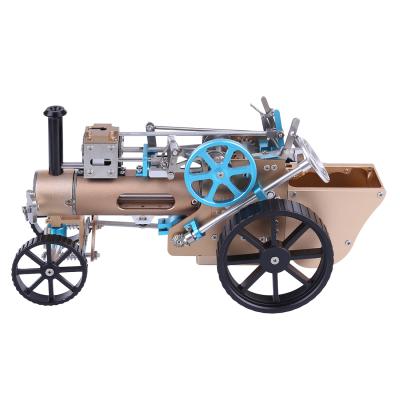 China DIY Toy Set Electric Steam Car Model Engine For Children Full Metal Science Experiment Kits STEM Science Toy Montessori Educational Toys Learning Toys for sale