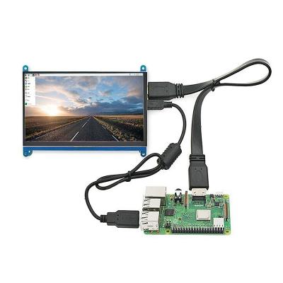 China 7 Inch Raspberry Pi 4 Touch Screen LCD 800*480 Raspberry Pi 4B Show TFT Monitor For Raspberry Pi 3 B Model 3B+ 7 Inch for sale