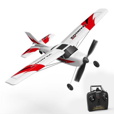 China Playing Shopfiy Hot One-Key RC Glider Aerobatic Airplanes Outdoor PPE Foam RC Airplane With 2.4Ghz 3CH Hand Remote Control Flat Model for sale