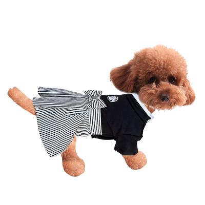 China Sustainable Fashion Dog Dress Clothes Dress Party for sale