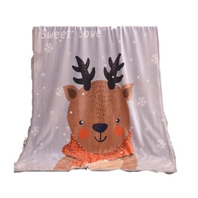 China Whole Sale Anti-pilling Printed Soft And Breathable Flannel Blanket for sale