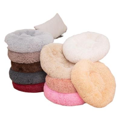 China 2021 Breathable Warm Furry Super Sale High And Comfortable Soft Pile Round Pet Houses for sale