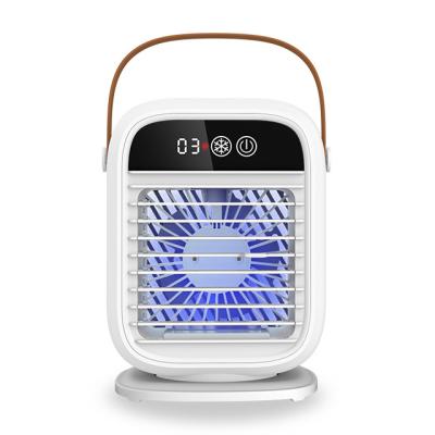 China Mode Refrigeration One Mini Fan And Touch Screen Humidifier Humidified High Grade Electric Fan for sale