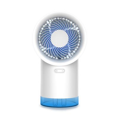 China Mini Car Fan Jet Humidifier Shake Head Incense Machine Smoky Touch Screen Fan for sale