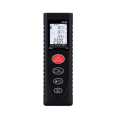 China Distance/Area/Volume/Pythagorean Miniaturized 50m IP54 Laser Distance Meter For Pythagorean Distance Area Volume Measurement Long Range Detector for sale