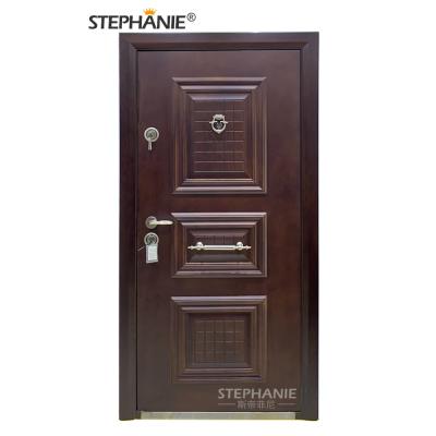 China Hot Sale Single Metal Bulletproof Door Swing For Modern Homes for sale