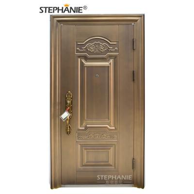 China Hot Swing On Steel Saleinsulated Front Door For Foundation Track for sale