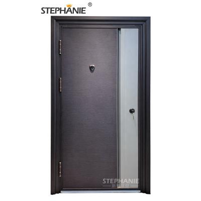 China Hot Sale Modern Front Door Swing Drive Frame Steel Design for sale