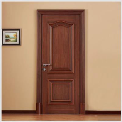 China Expensive Rustic Mahogany Wood Swing Entry Single Door For Home Use for sale