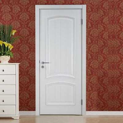 China Hot Sale Swing Bedroom Door Designs In White Wood Interior Doors for sale