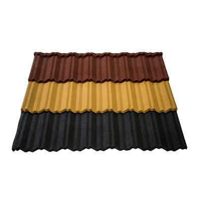 China EUROPEAN galvanized sheetgood price steel roofing metal plate roof tiles for villa for sale