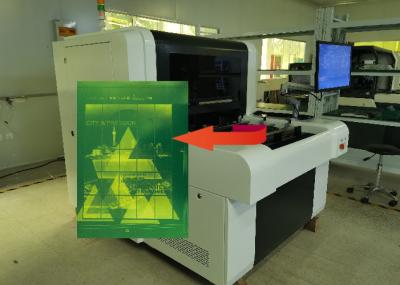 China 2540dpi textielcomputer aan de UVlaser van de het Schermmachine Te koop