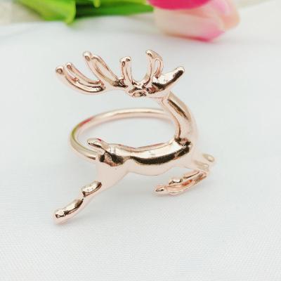 China Viable Silver Gold Table Napkin Rings Napkin Holder Table Napkin Rings for sale