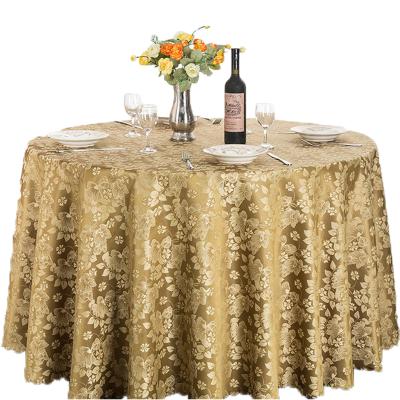 China Oilproof made in china wholesale tablecloth round 108inch wedding tablecloth wedding decorations for sale