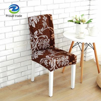 China Wholesale Durable Factory Printing Chair Cover Dining Room Decoration for sale