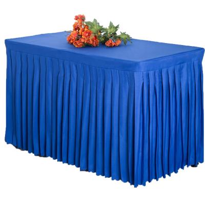 China Oilproof Banquet Party Tablecloth Table Cover Table Cover Fancy Wedding Skirt Beautiful for sale