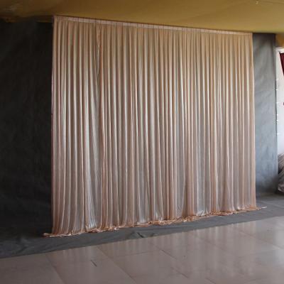 China Factory Wholesale Decorative White Background Sheets For Wedding Backdrop 4M*4M for sale