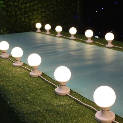 China Wedding White Wedding Decoration Plastic Waterproof Wedding Led Lights for sale