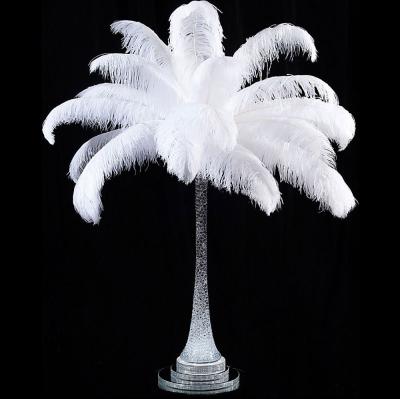 China Hotel maker-supplier Ostrich feathers table centerpieces to wedding decoration for sale