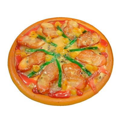 China Africa High Quality Pizza 3D Model Crafts Fridge Magnet Food Pizza for sale