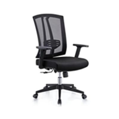 China Hot Selling Cheap Black Swivel Work With Caster Wheels Lift Up Single Office Waiting Chair for sale