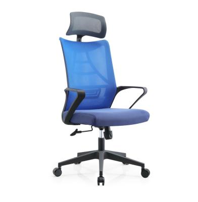 China Wholesale High Quality Luxury Executive Ergonomic Revolving Office Rotating Mesh Chairs With Headrest for sale