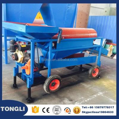 China Small Washing Capacity Small Gold Mill Mobile River Alluvial Gold Washing Gold Mining Machinery for sale