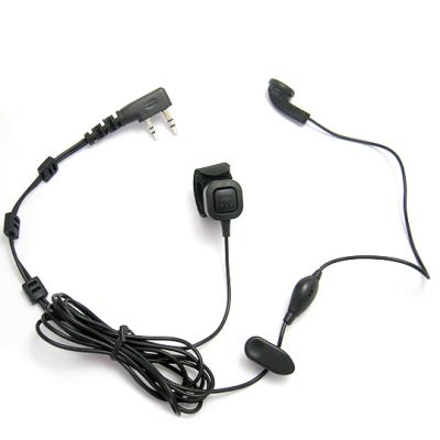 China Built-in PTTs Built-in Button Ring Microphone Microphone Spy Earphone For Baofeng UV-5R BF-490 BF-568 BF-758S BF-777S BF-888S UV-B5 UV-B6 Series for sale