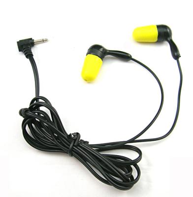 China New Slow Connected Headset [DT4-2.5/2L] Comfortable Yellow Earphone Received Only Two Way Radio Earphone Accessory for sale