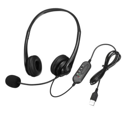 China Headband call center headset with microphone for sale