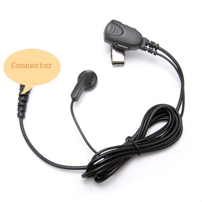 China Built-in microphone walkie talkie in-ear earpiece for sale