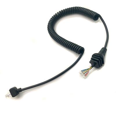 China Walkie Talkie Mic Cable Cable For Icom HM-152 Microphone for sale