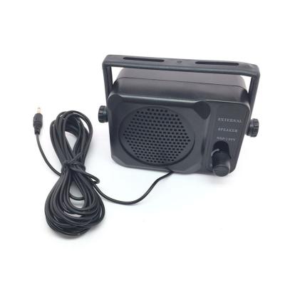 China (Volume Control) External Plastic Speaker NSP-150V For Kenwood Motorola Yaesu Ham Radio Walkie Talkie for sale