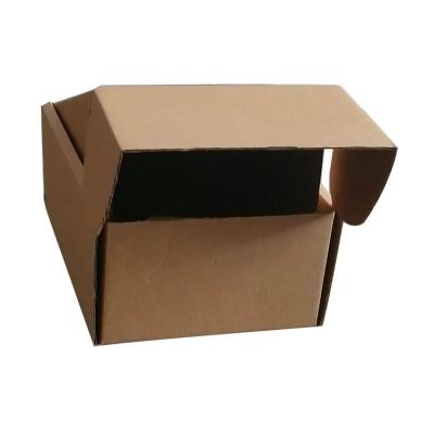 China Recyclable Custom Printed Mailing Mailer Tab Locking Literature Mailer Box White E Groove Packaging Box Corrugated Cardboard for sale