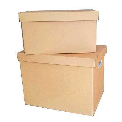 China Recyclable Custom Bankers Paperboard Packaging Mobile Mailing Office Files Box for sale