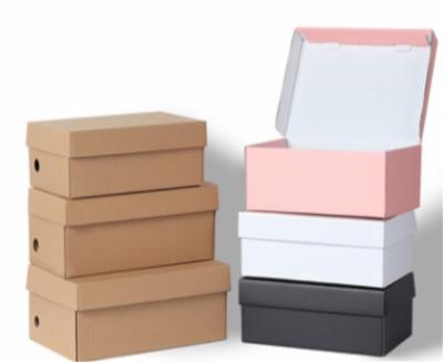 China Recyclable Custom Cardboard Packaging Shoe Box , Paper Printing for sale