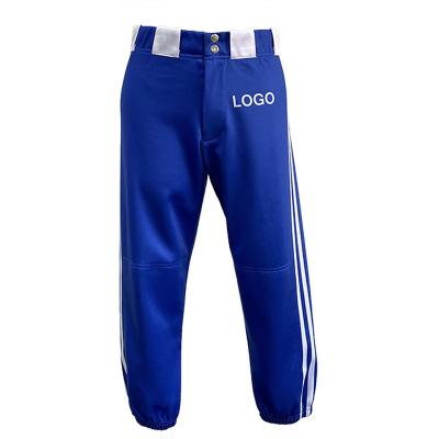 China Wholesale Custom Breathable Team Sublimation Mens Softball Baseball Pants for sale