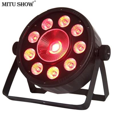 China RGBW Mixed Color System Outdoor Stage Lighting 10pcs RGBW 4 In 1 Pair Plastic Light for sale