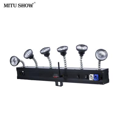 China 6*10W Hotel High Brightness Led Torch Light for sale