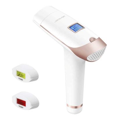 China Portable Mini Painless Drop Shipping Neon Sign to Serbia Hair Removal and Lasers Instrument Mini Luxury System Mens Male Laser Chest IPL Device for sale