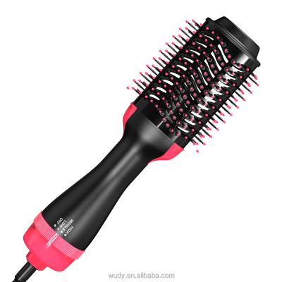 China Hot Air Ionic Blow Dryer Brush Maker 3 in 1 One Step Hair Styling Tools Comb Multitools Drier Hairdryer for sale