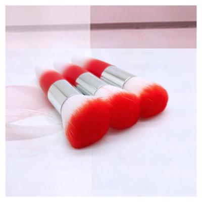 China Angular Blush Gradient 3 Plastic Makeup Brush Set Blush Dual Brush Concealer Beauty Cosmetic Tools Makeup Brush for sale