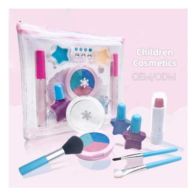 China Beautify Face Makeup Label Custom Gift Multicolor Lip Gloss Beauty Kids Makeup Sets Cosmetics for sale